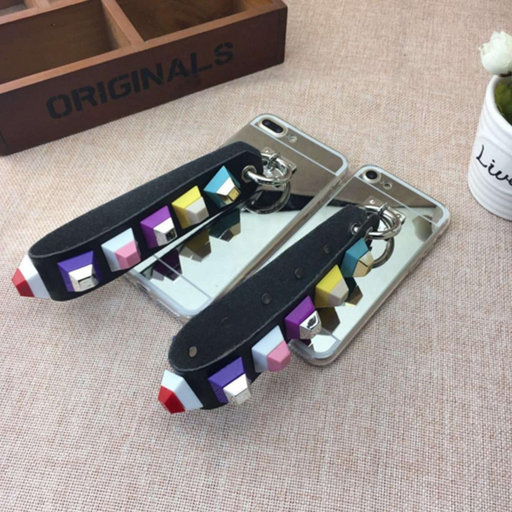 NNEAGS Luxury Fashionable Durable Silver Mirror Back iPhone Case 6s Plus