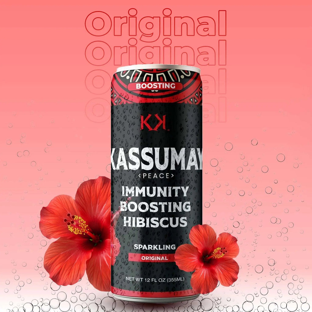 12-Pack Immunity Boosting Natural Healthy Plant-Based Hibiscus Beverages
