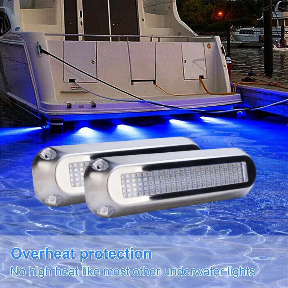 2PCS 120 LED Underwater Boat Lights-2