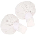 2pcs Herbal Massage Pouches Spa Compress Balls White