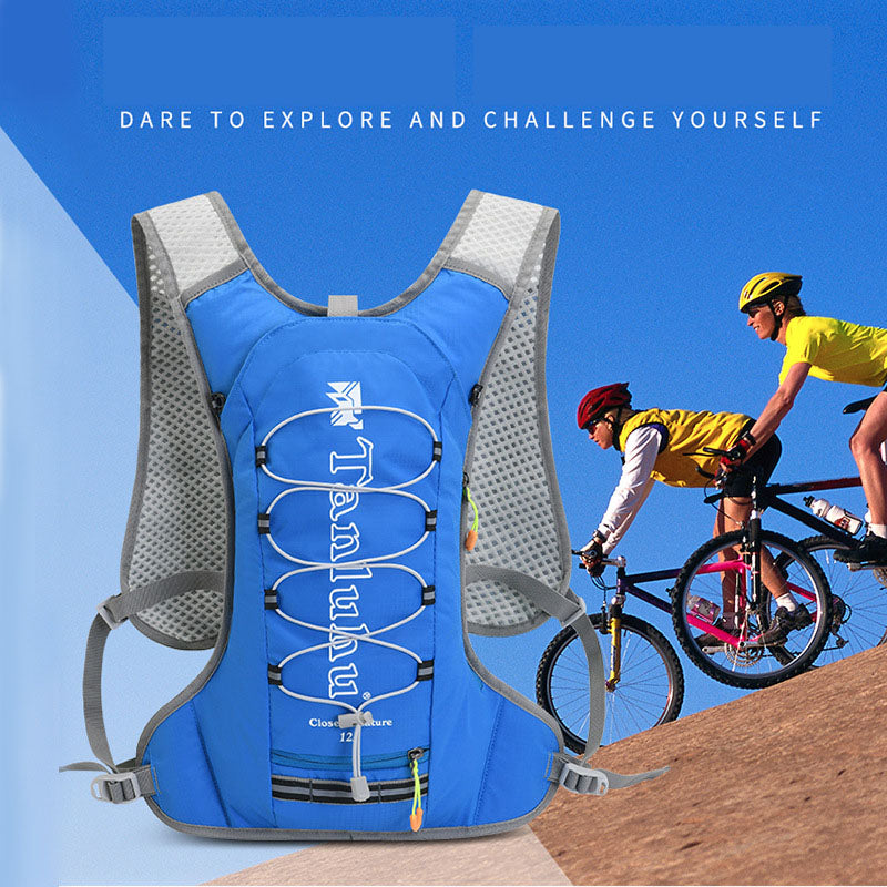 12L Outdoor Pack Bladder Knapsack Storage Hydration Pocket Backpack UltraLight Hiking Bike Riding