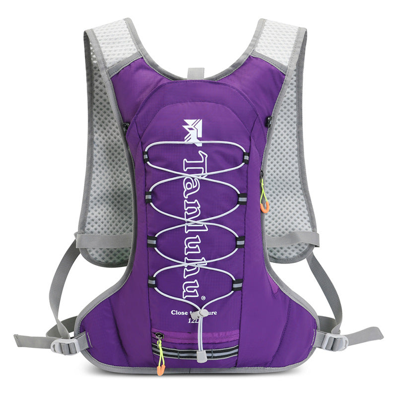 12L Outdoor Pack Bladder Knapsack Storage Hydration Pocket Backpack UltraLight Hiking Bike Riding