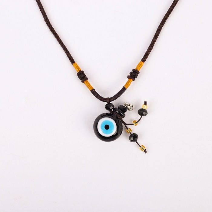 "Lucky Eyes" Diffuser Necklace | Fend off Evil | Diffusing Oils