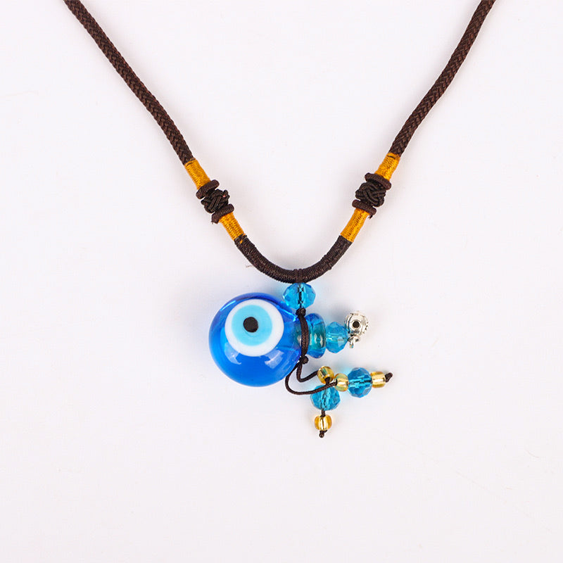"Lucky Eyes" Diffuser Necklace | Fend off Evil | Diffusing Oils