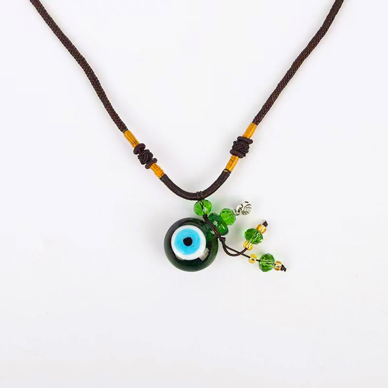 "Lucky Eyes" Diffuser Necklace | Fend off Evil | Diffusing Oils