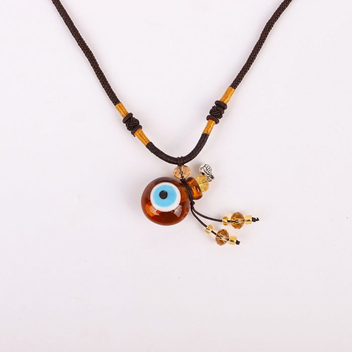"Lucky Eyes" Diffuser Necklace | Fend off Evil | Diffusing Oils