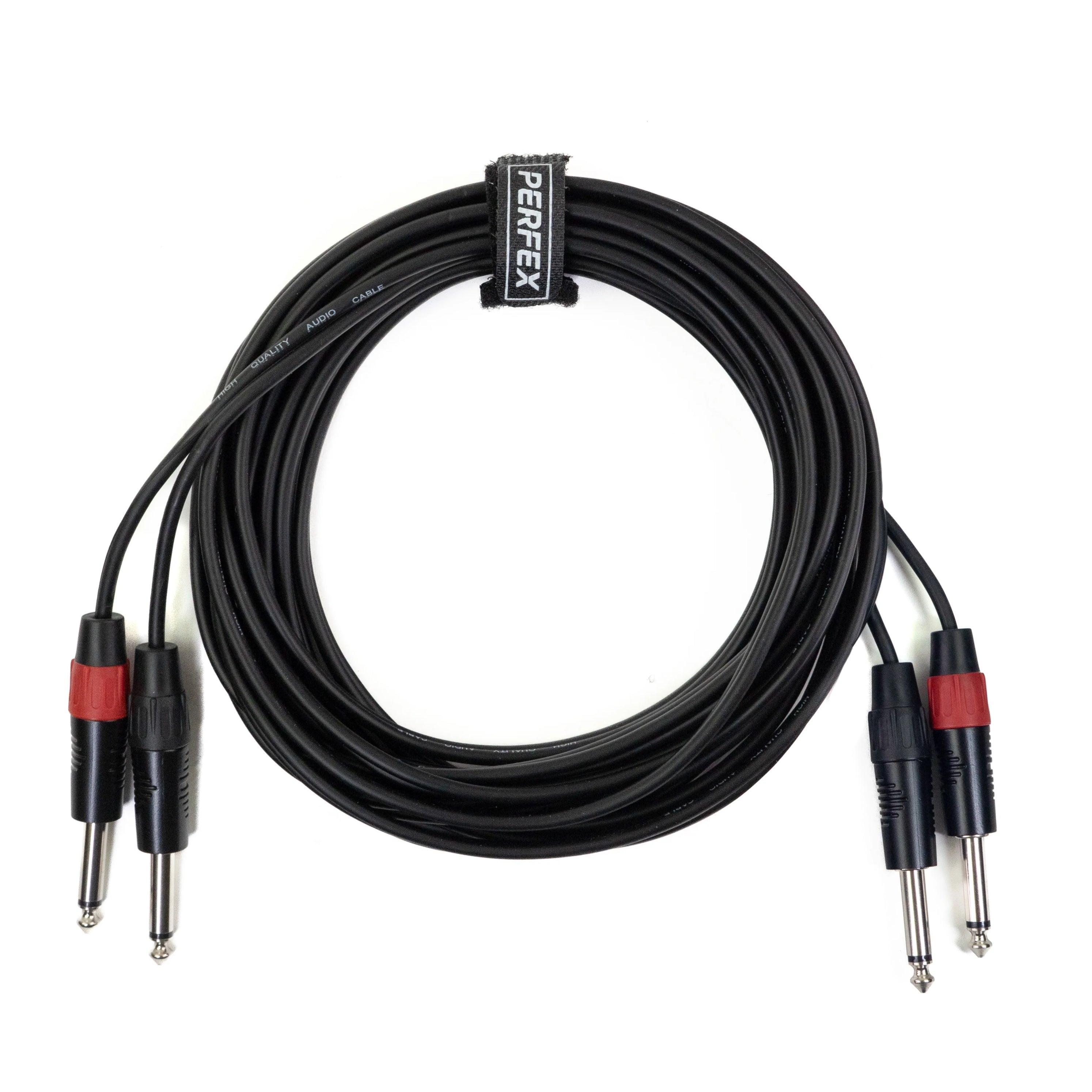 2x JACK TS to 2x JACK TS (10m)