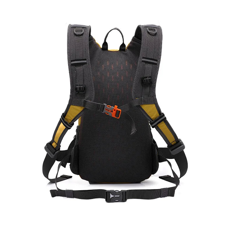 حقيبة ظهر للسفر والتنزه بسعة 20 لترًا، لون أصفر