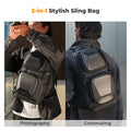 10L Hardshell Camera Sling Bag Grey