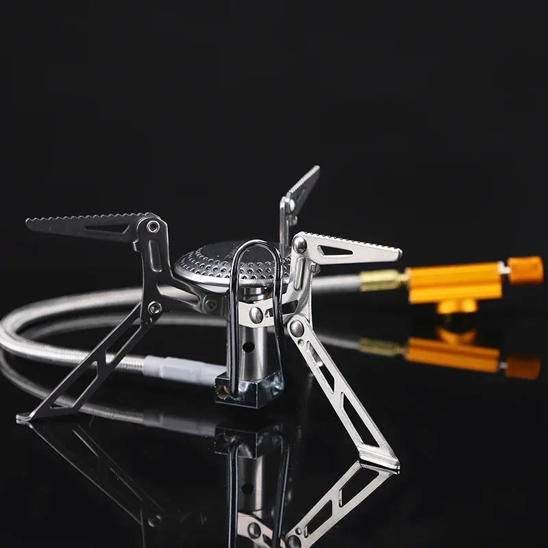 2990W Split Gas Stove Silver