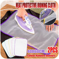 2PCS Heat Protective Ironing Cloth Protective Ironing Mattress Mesh Pressing Pad