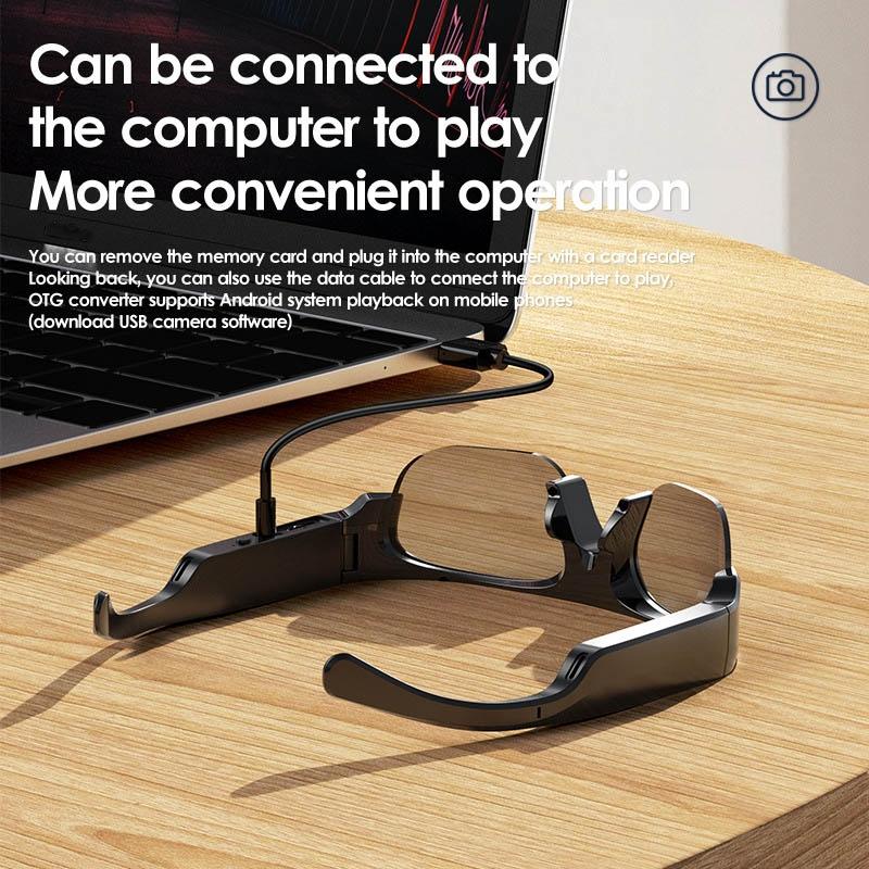 NNEDSZ Wireless Anti-Blue Light Smart Glasses For Cycling And Sports