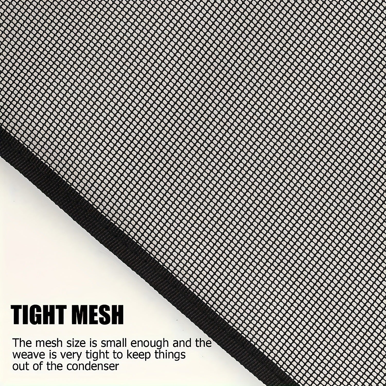 غطاءان شبكيان من الراتنج للتهوية لمكيف الهواء الخارجي (71 × 71 سم / 28 × 28 بوصة) - شبكة مضادة لحرارة الشمس لتقليل حرارة وحدة التكييف للاستخدام الخارجي 