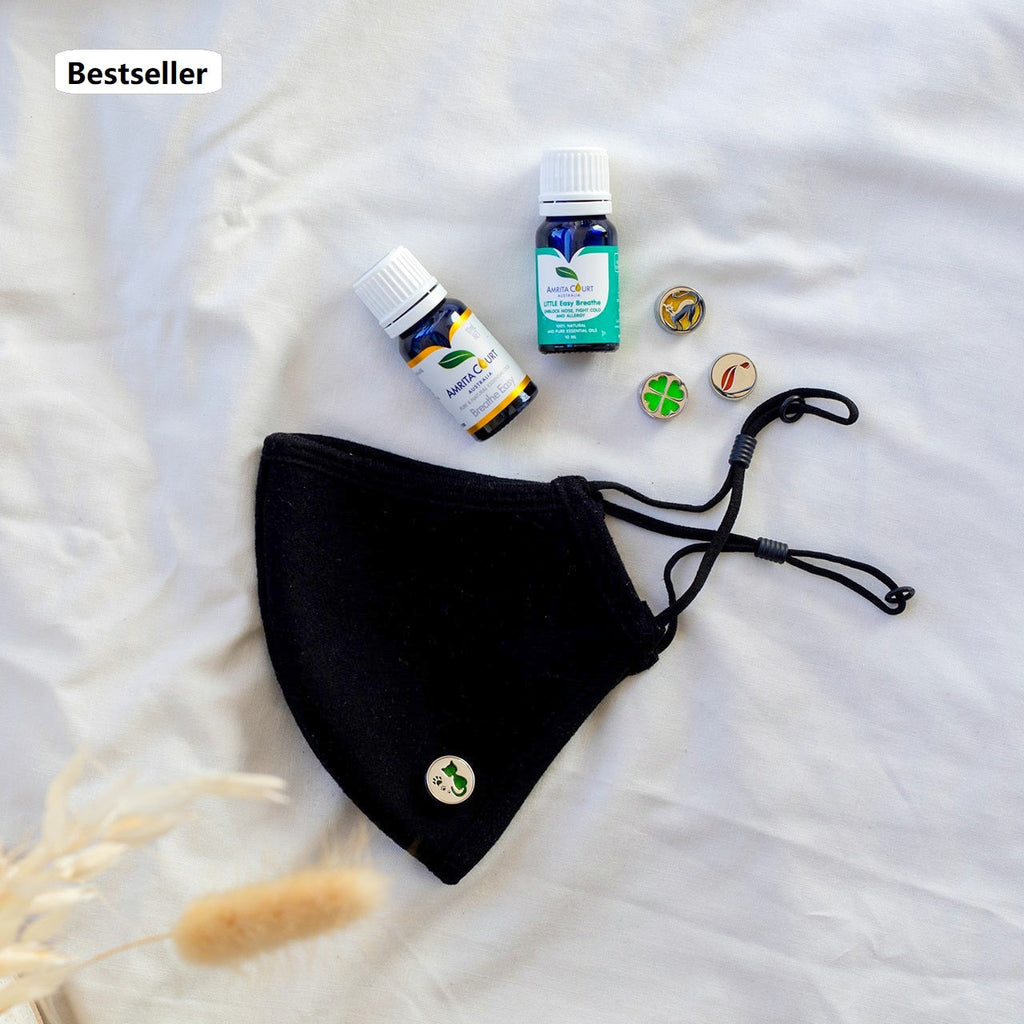 خصم ٢٥٪ | مجموعة حماية العائلة | ٤ أجهزة ترطيب محمولة محسّنة + جهاز تنفس سهل + جهاز تنفس للأطفال | حماية عائلية لا غنى عنها 