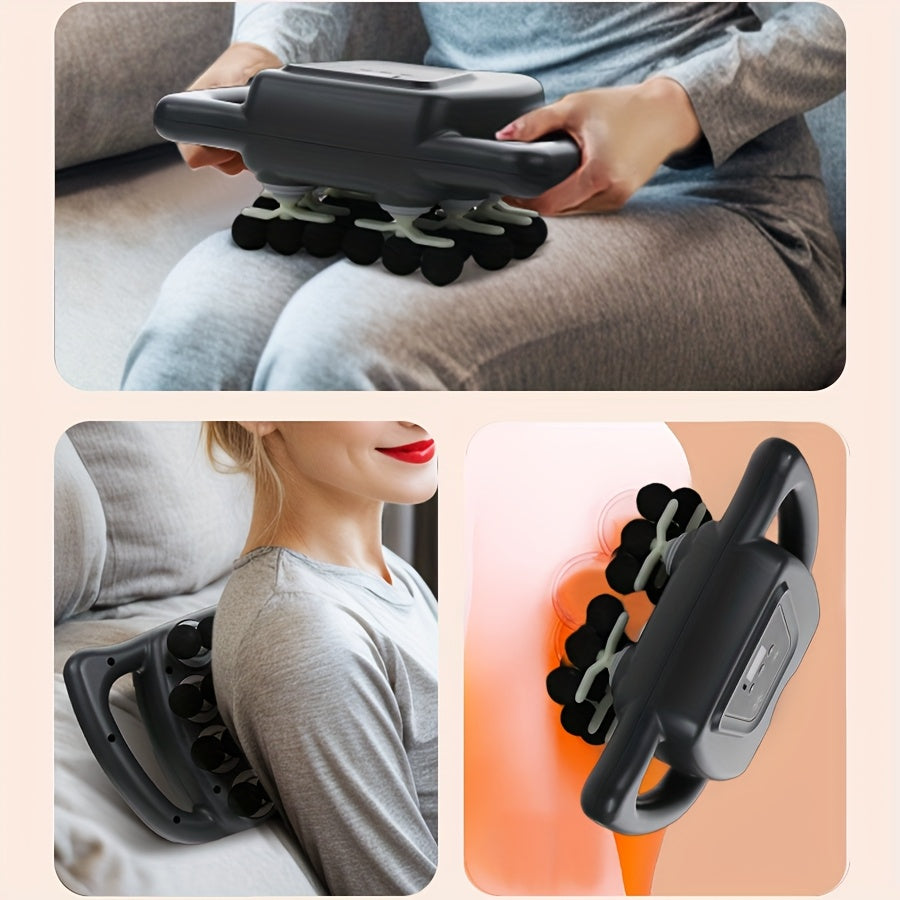 مسدس تدليك الأنسجة العميقة ذو 24 رأسًا