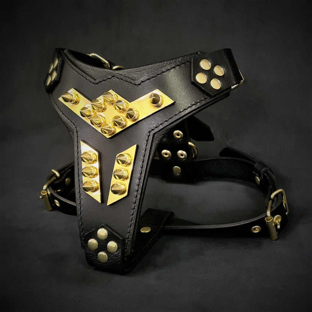 Dog Leather Harness
