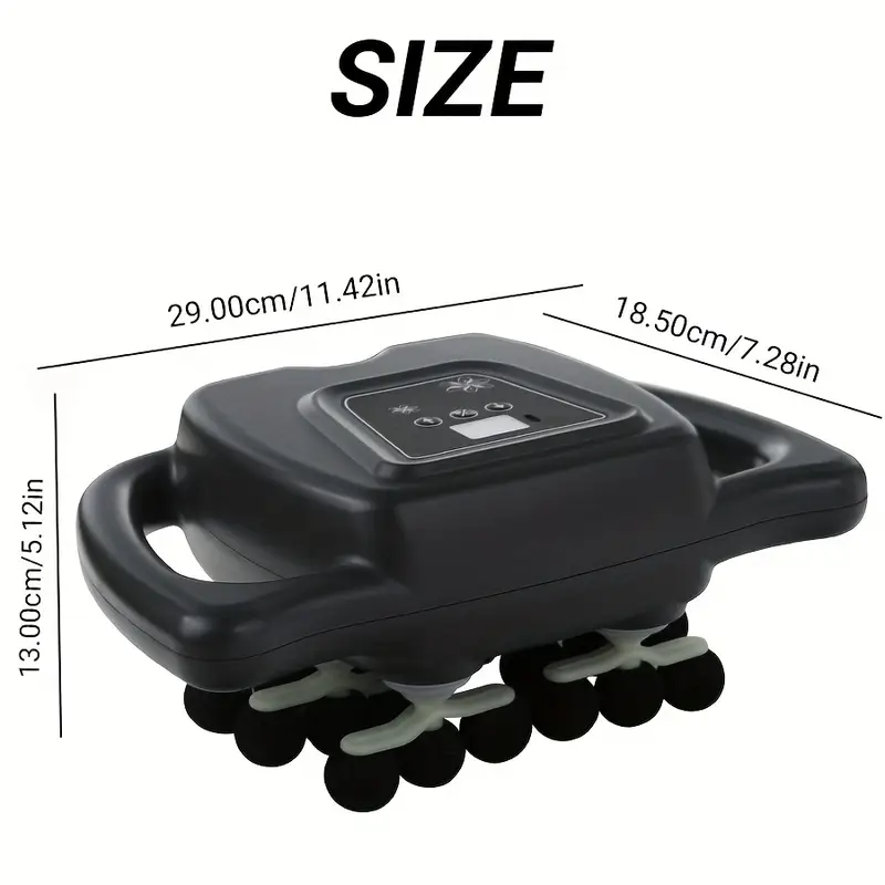 مسدس تدليك الأنسجة العميقة ذو 24 رأسًا